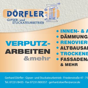 Logo Gipser- und Stuckateurbetrieb Dörfler